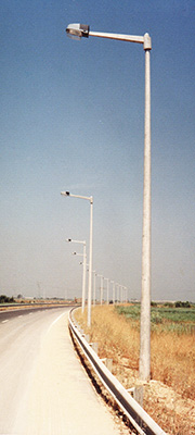 reinforced concrete Lighting Columns